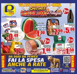 Anteprima dell'opuscolo Pewex volantino Olimpiade dal negozio Pewex valido da 12/08/2026