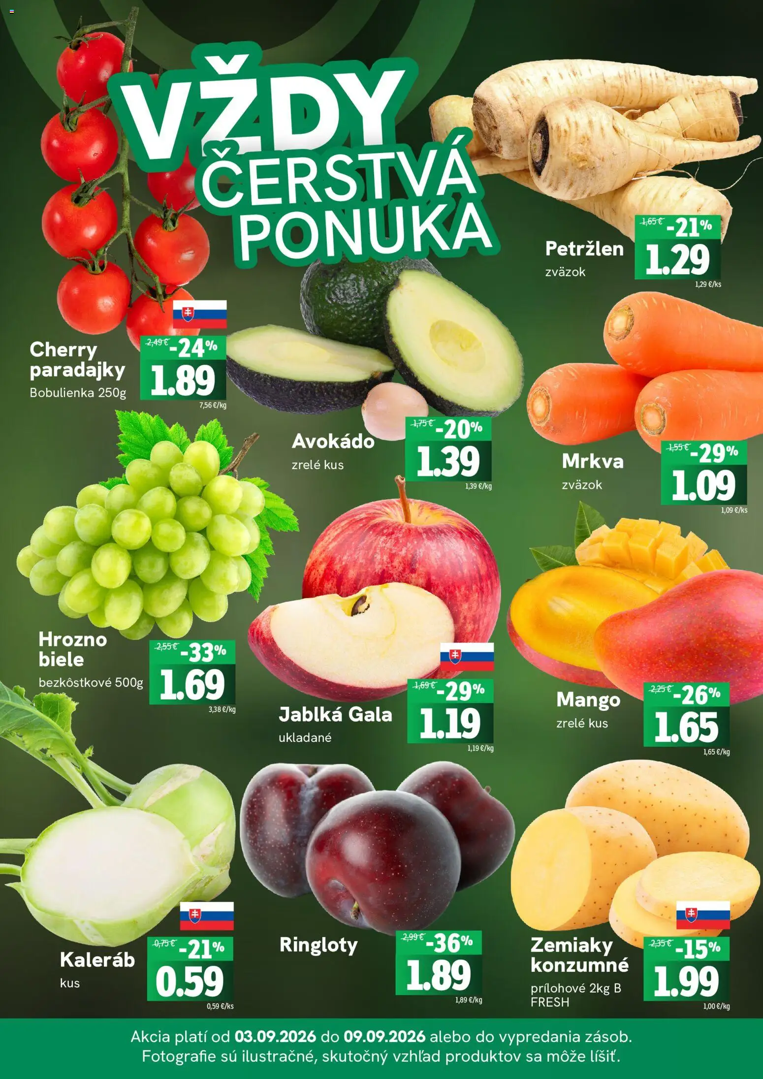 Náhľad Fresh letáku platného od 03.09.2026