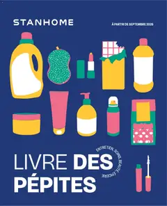 Prévisualisation de Stanhome - Livre des pépites Septembre 2026 du magasin Stanhome formulaire valide 01/09/2026