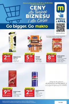Pogląd gazetki "Makro gazetka" ze sklepu Makro ważnej od 21.07.2026