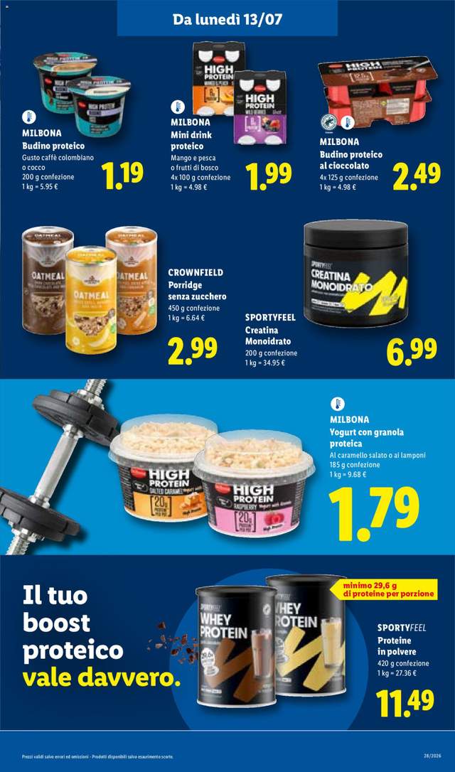 Nuovo volantino Lidl dal 09/07