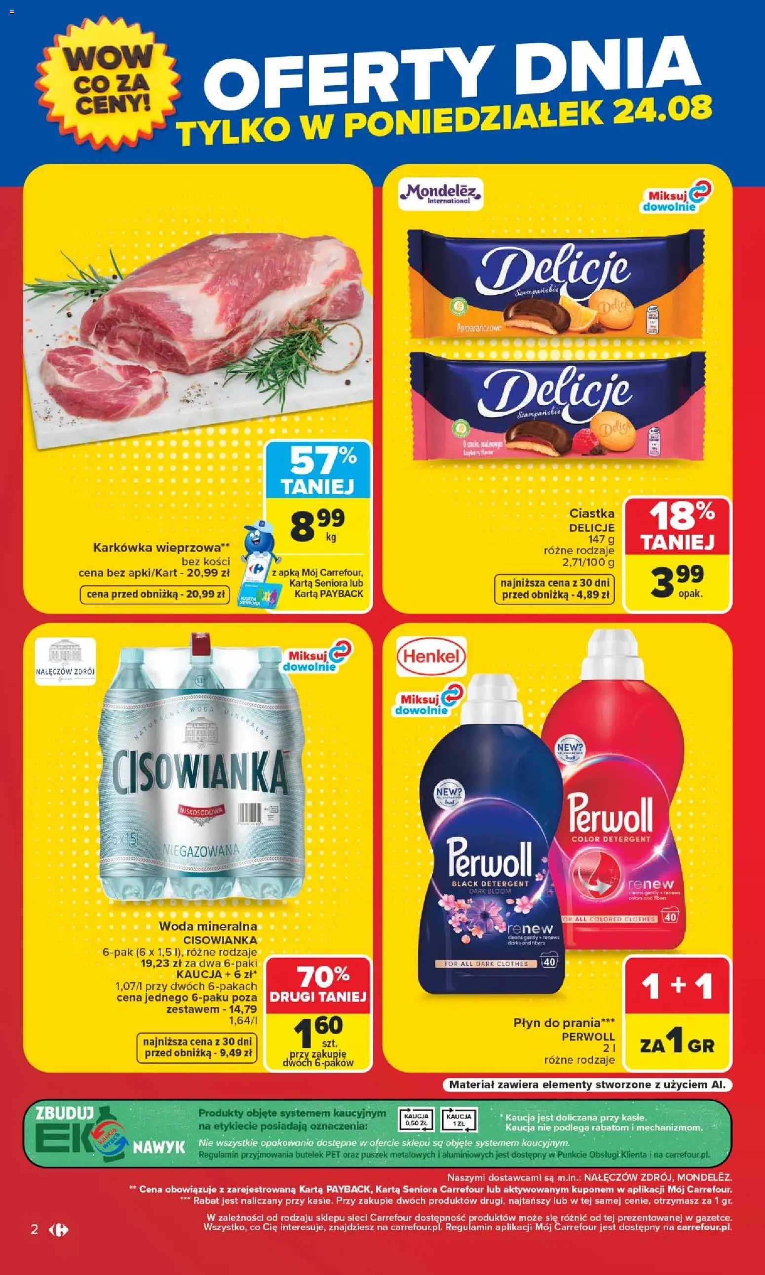 Pogląd gazetki "Carrefour gazetka - Warszawa" ze sklepu Carrefour ważnej od 24.08.2026