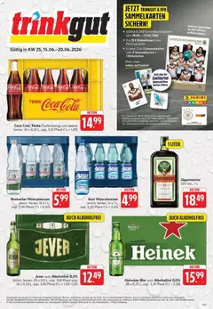 Vorschau von dem Prospekt des Geschäftes Trinkgut, gültig ab dem 14.06.2026