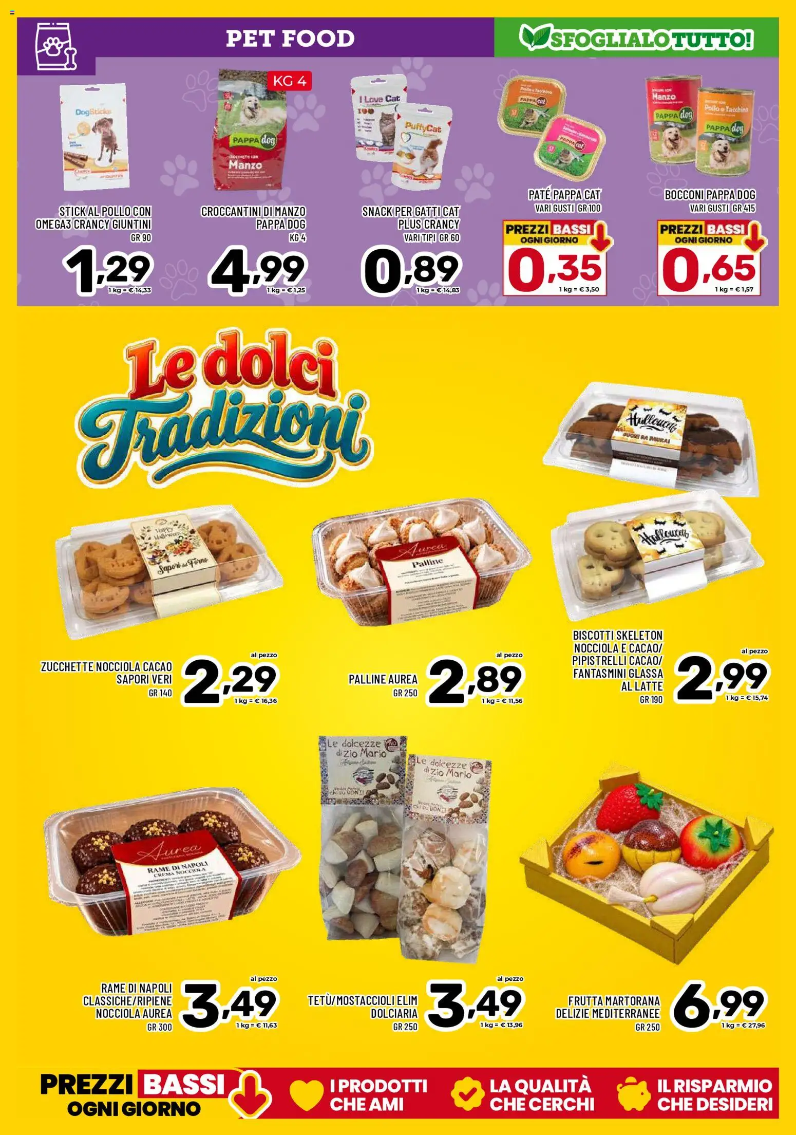 Anteprima dell'opuscolo Il Centesimo volantino dal negozio Il Centesimo valido da 23/10/2026 - Crema, Biscotti, Latte, Frutta, Rame, Cacao, Glassa, Fantasmini