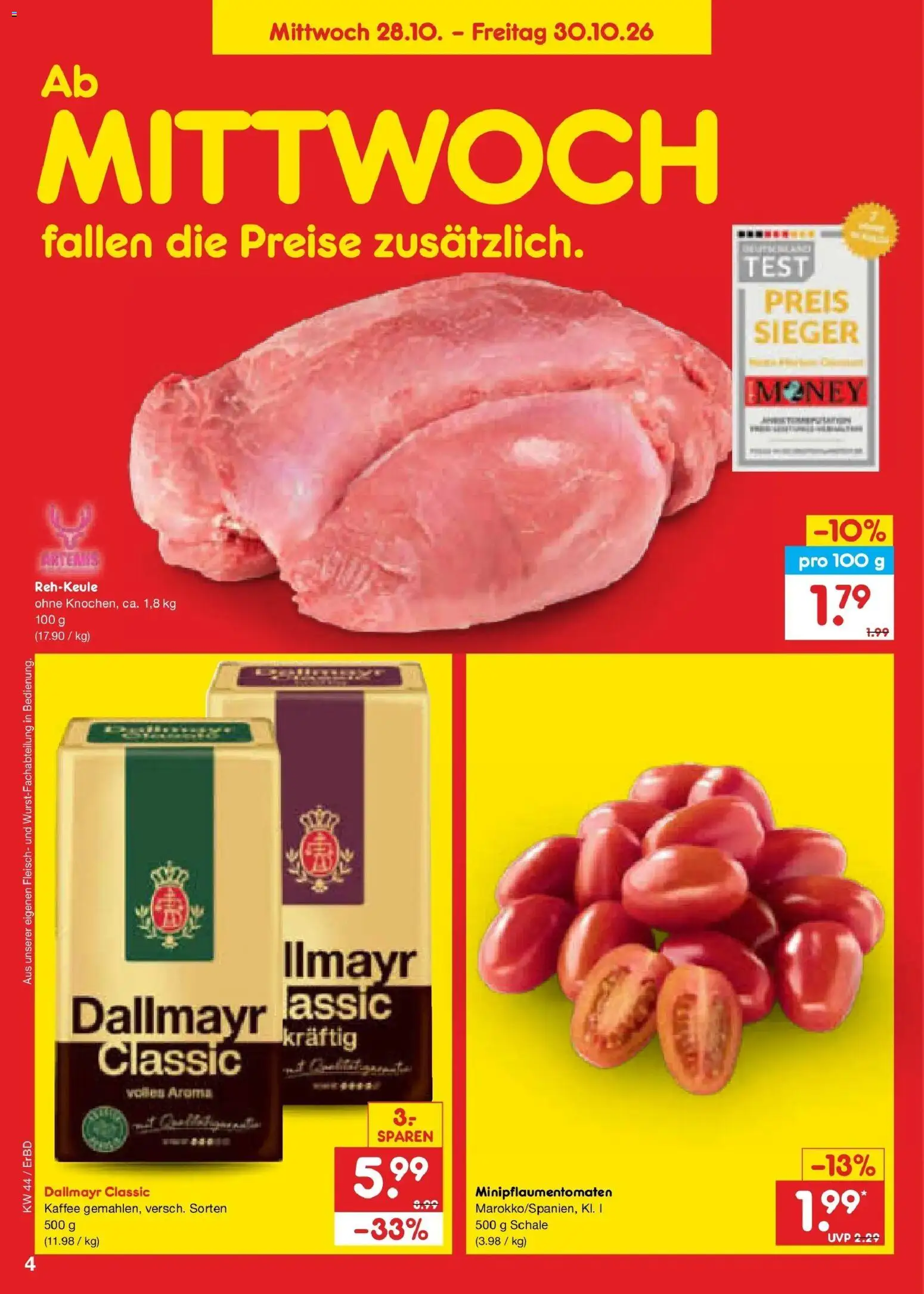 Vorschau von dem Prospekt des Geschäftes Netto Marken-Discount, gültig ab dem 26.10.2026
