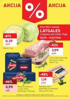 Skatīt Rimi akciju bukletu, derīgs no 08.09.2026.