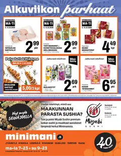 Kaupan Minimani Minimani tarjoukset esikatselu, voimassa 05/10/2026