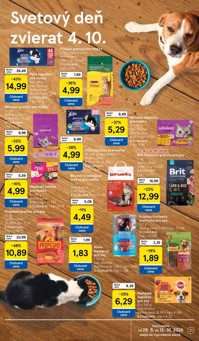 Nový Tesco leták od 30.09.