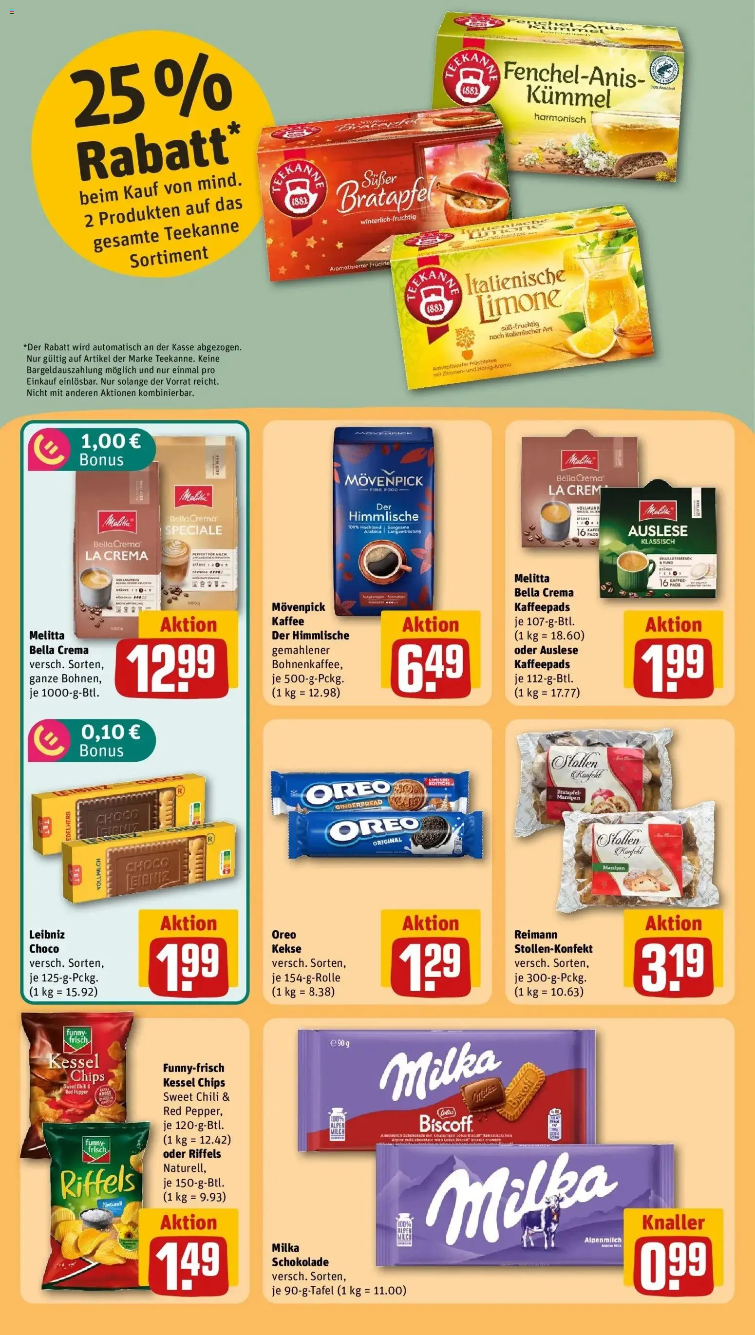 Vorschau von dem Prospekt des Geschäftes Rewe, gültig ab dem 12.10.2026