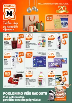 Pregled letka Müller Katalog trgovine Müller vrijedi od 02.11.2026