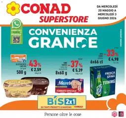 Anteprima dell'opuscolo Convenienza grande dal negozio Conad valido da 19/05/2026