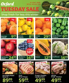 Preview of Oxford Freshmarket flyer valid from 21/07/2026