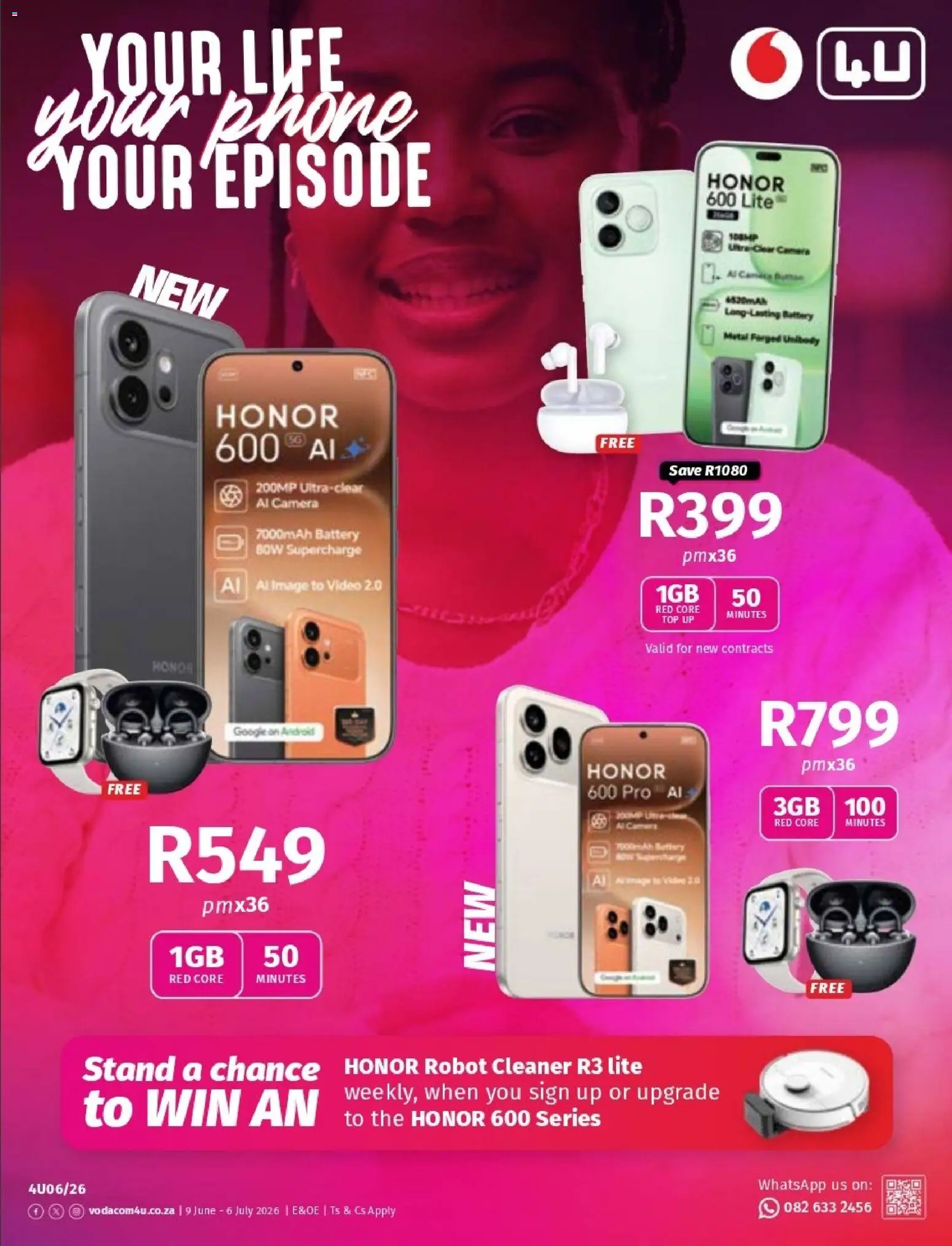 Preview of Vodacom flyer valid from 09/06/2026