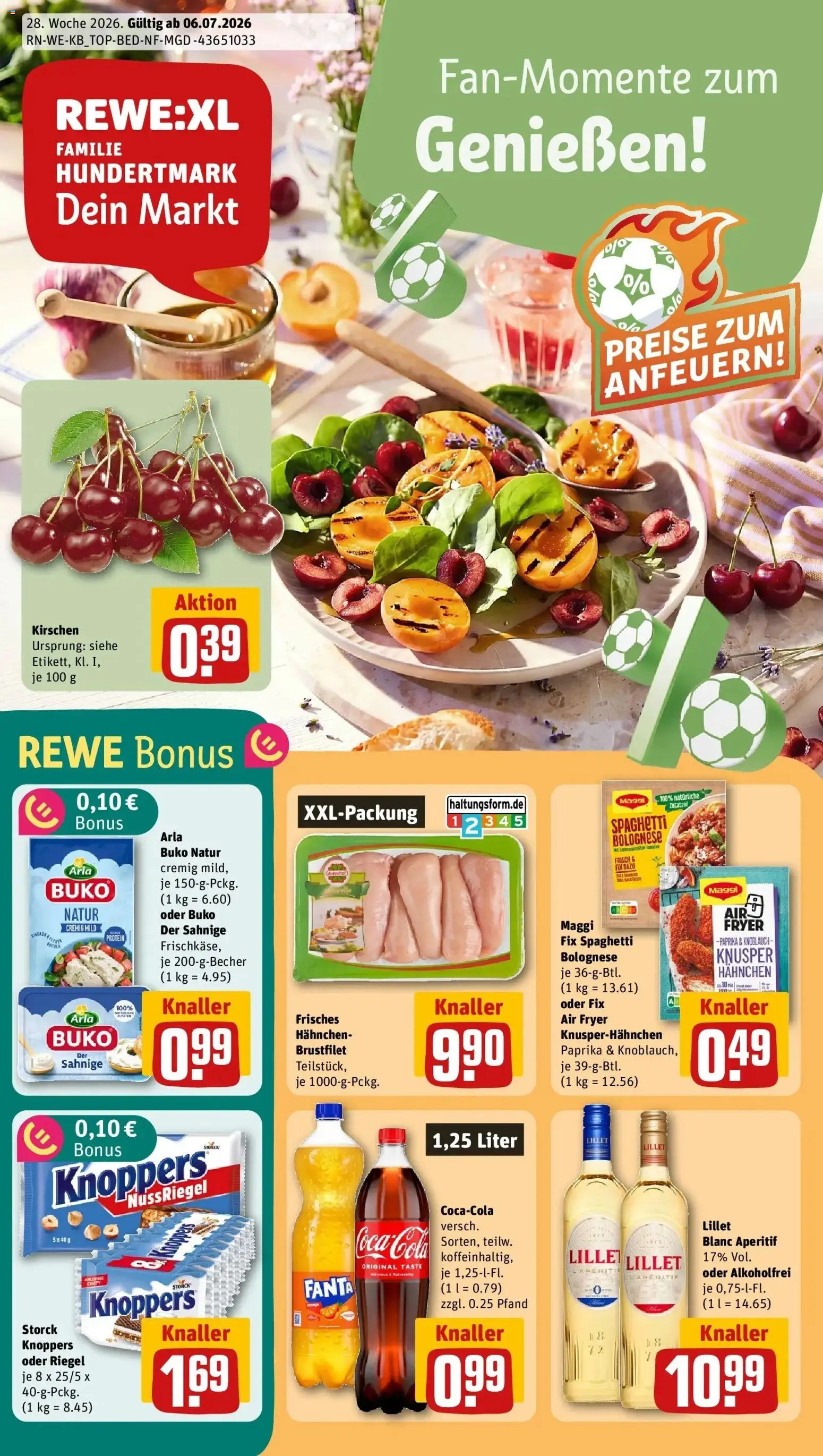 Vorschau von dem Prospekt des Geschäftes Rewe, gültig ab dem 05.07.2026