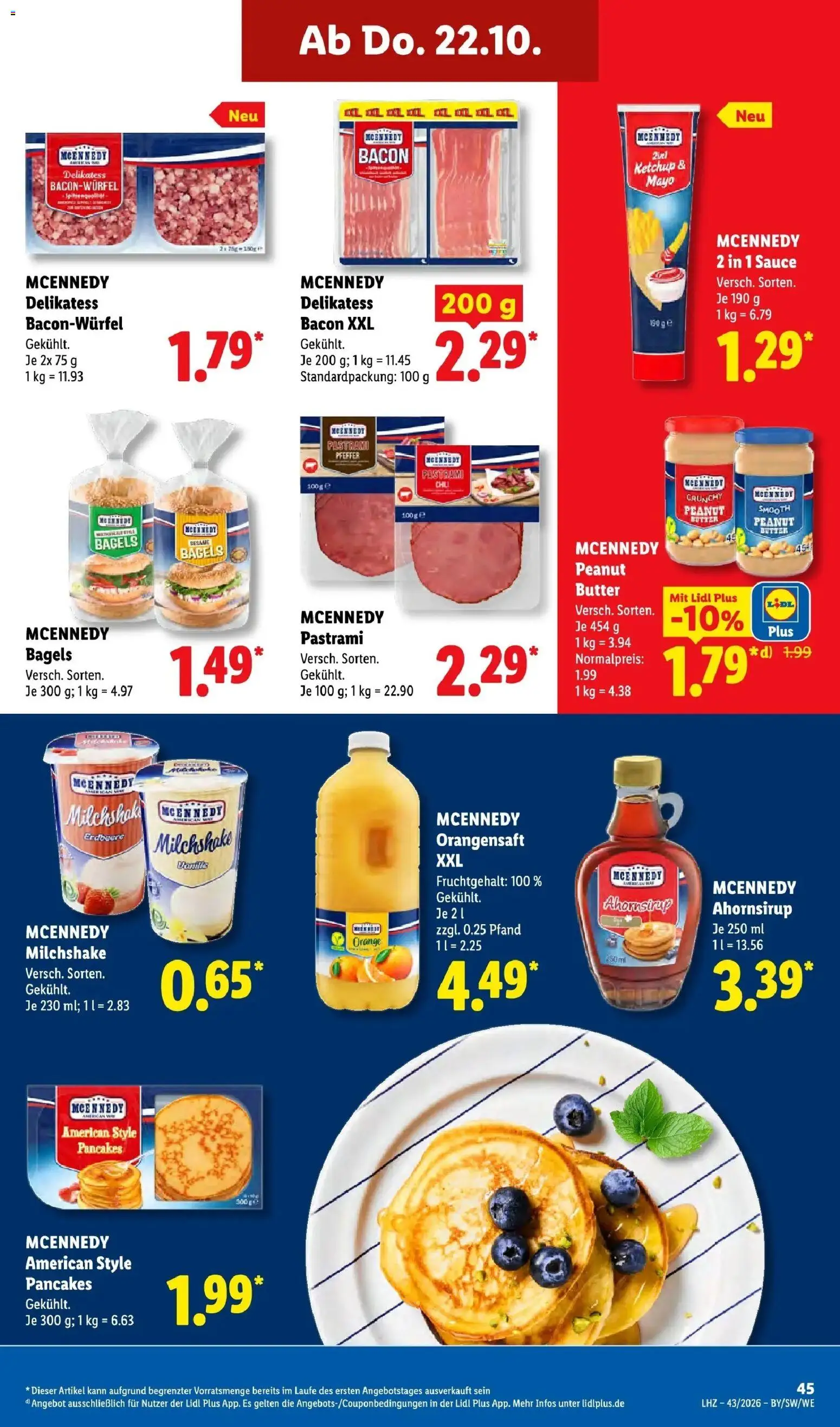 Vorschau von dem Prospekt des Geschäftes Lidl, gültig ab dem 19.10.2026