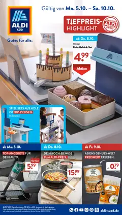 Vorschau von dem Prospekt des Geschäftes Aldi Süd, gültig ab dem 05.10.2026