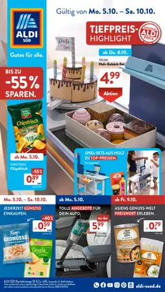 Vorschau von dem Prospekt des Geschäftes Aldi Süd, gültig ab dem 05.10.2026