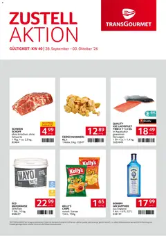 Vorschau der Angebote: Transgourmet Transgourmet Zustellaktion gültig ab 28.09.2026