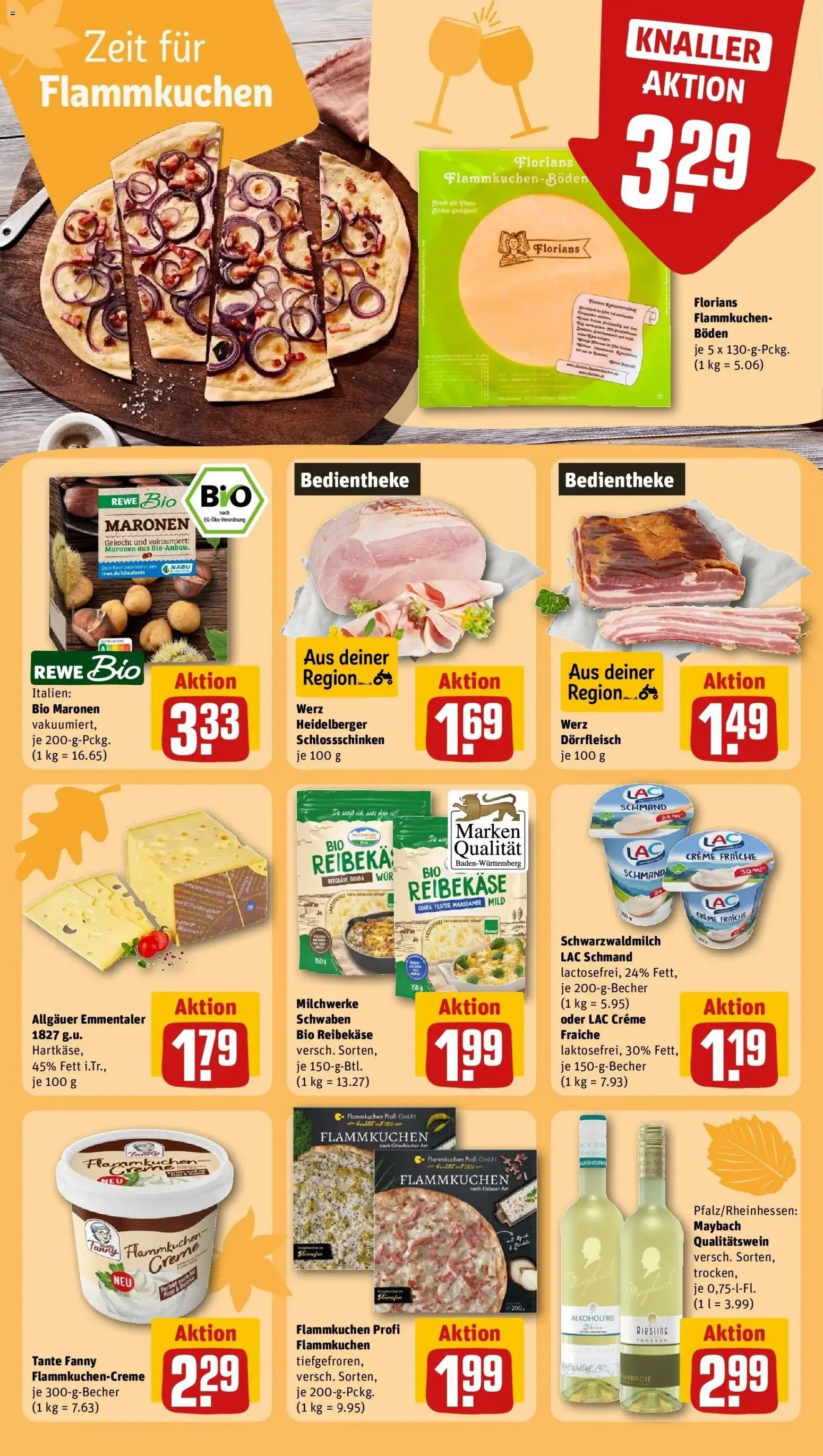 Vorschau von dem Prospekt des Geschäftes Rewe, gültig ab dem 12.10.2026