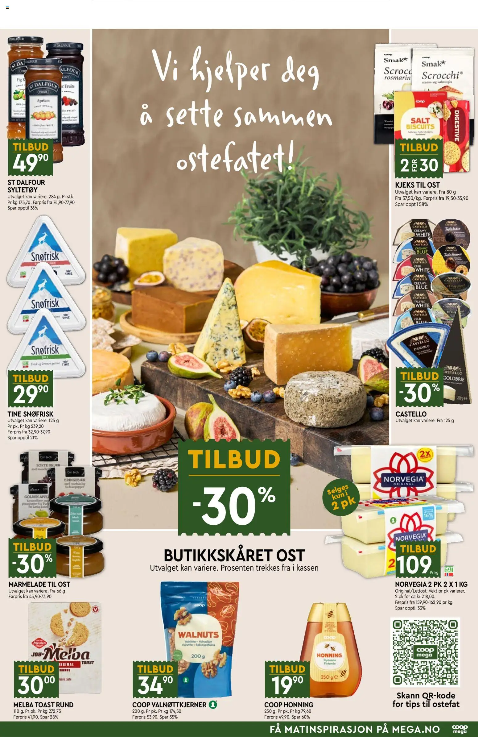 Forhåndsvis Coop Mega Mega Helg fra butikk Coop Mega gyldig fra 26/10/2026