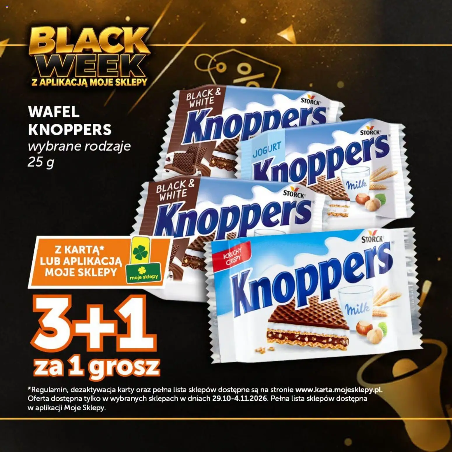 Pogląd gazetki "ABC Black Week" ze sklepu ABC ważnej od 29.10.2026 - Knoppers, Jogurt