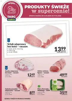 Pogląd gazetki "Makro gazetka - Oferta świeża w super cenach" ze sklepu Makro ważnej od 12.10.2026