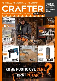 Pregled Crafter kataloga - važi od 26.10.2026