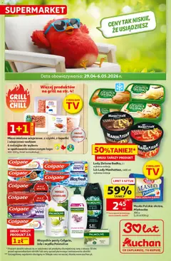 Pogląd gazetki "Auchan gazetka" ze sklepu Auchan ważnej od 29.04.2026