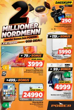 Forhåndsvis Power kundeavis fra butikk Power gyldig fra 26/10/2026