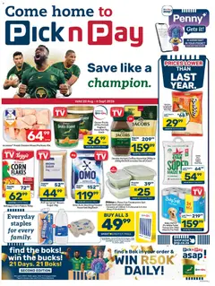 Preview of Pick n Pay flyer valid from 25/08/2026