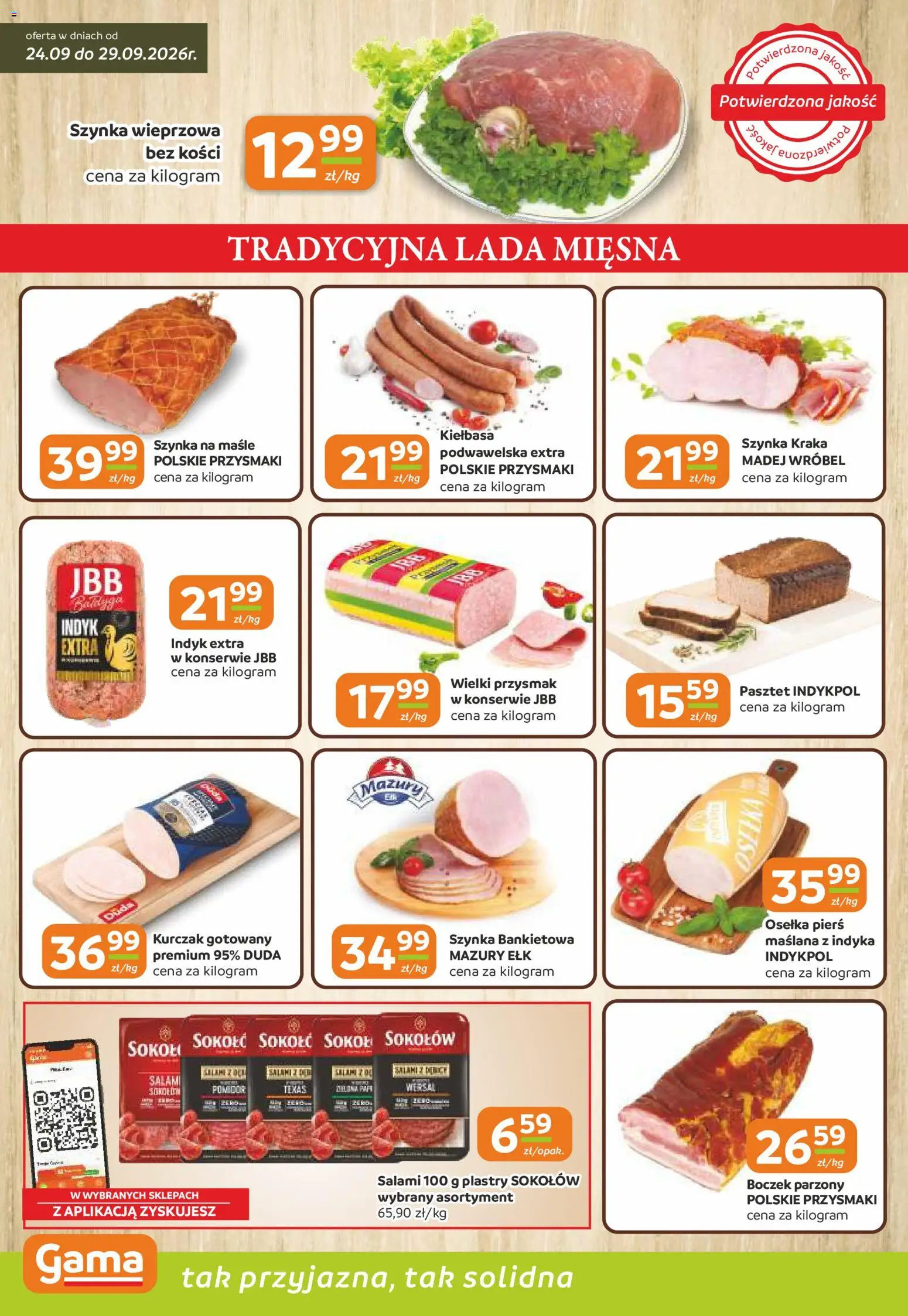 Pogląd gazetki "Gama gazetka" ze sklepu Gama ważnej od 24.09.2026