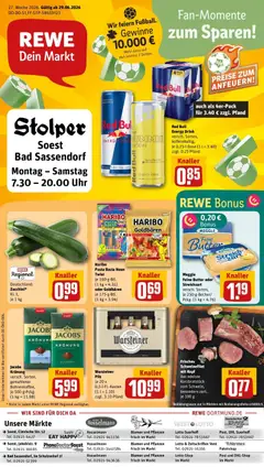 Vorschau von dem Prospekt des Geschäftes Rewe, gültig ab dem 29.06.2026