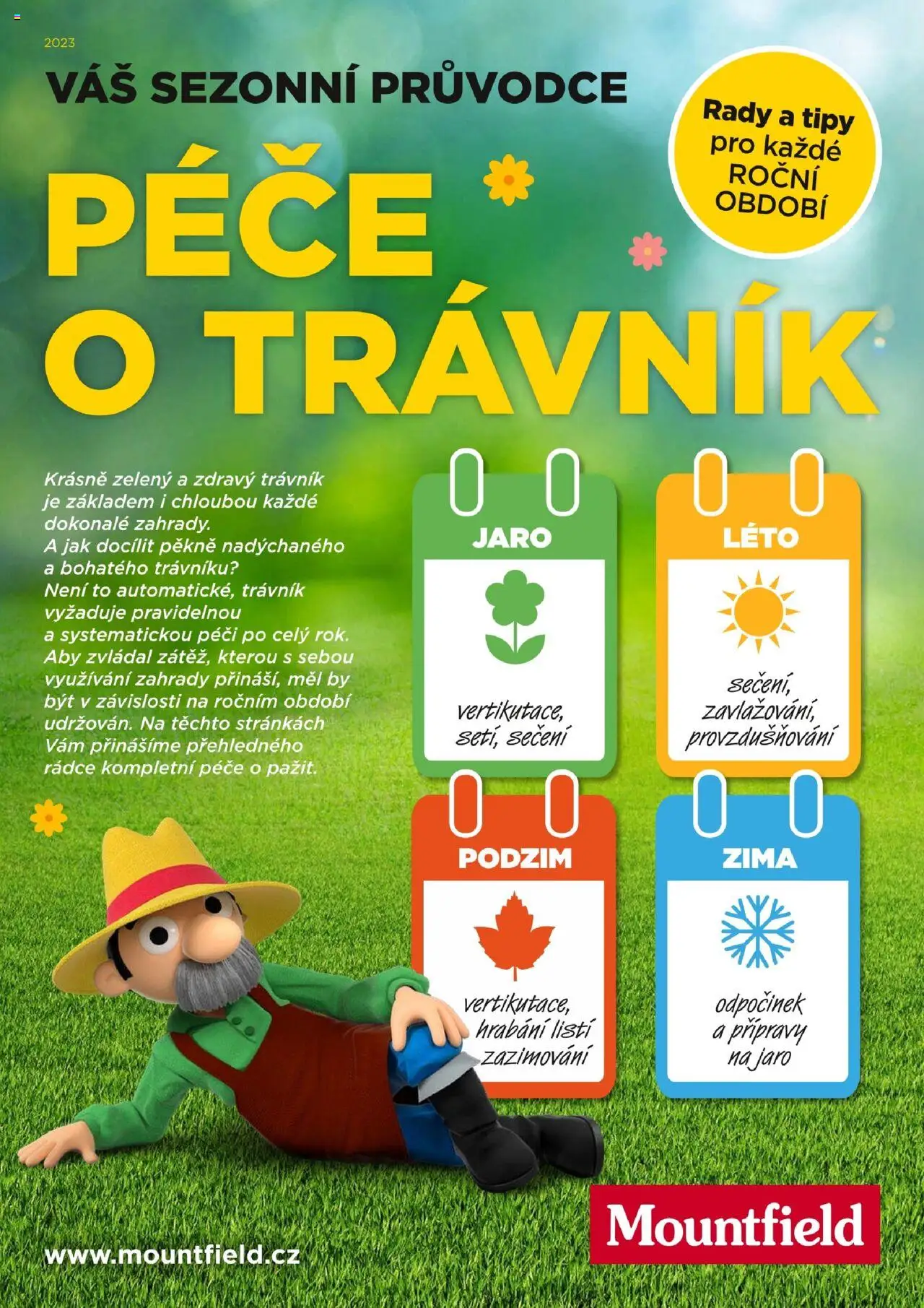 Náhled nabídky: Mountfield Katalog - Péče o trávník platný od 24.03.2023
