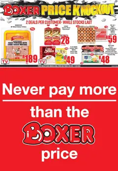 Preview of Boxer flyer valid from 07/09/2026