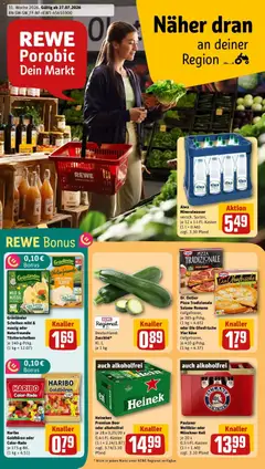 Vorschau von dem Prospekt des Geschäftes Rewe, gültig ab dem 27.07.2026