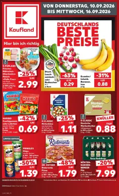 Vorschau von dem Prospekt des Geschäftes Kaufland, gültig ab dem 10.09.2026