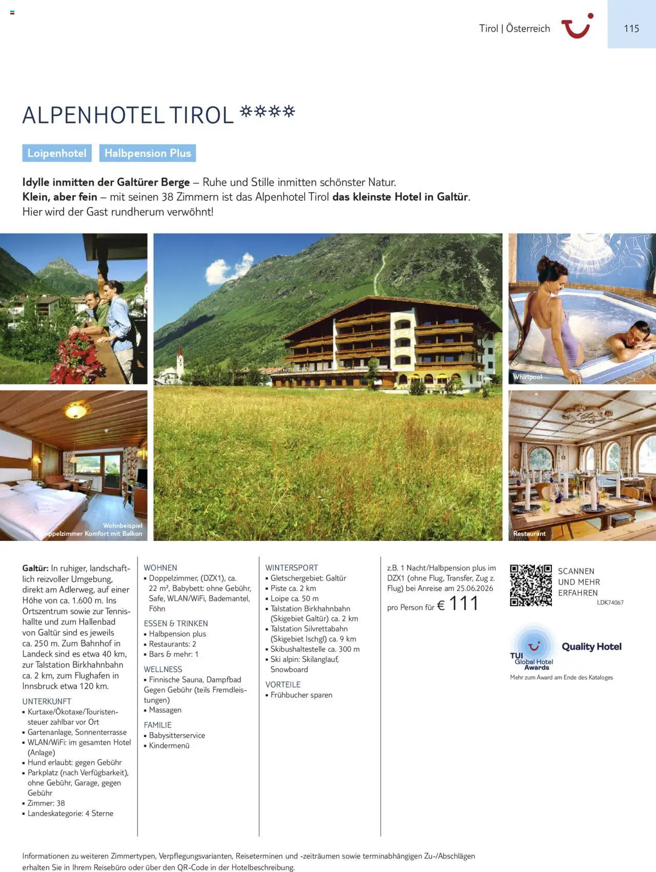 Vorschau von dem Prospekt des Geschäftes TUI, gültig ab dem 01.11.2025 - Ski, Babybett, Snowboard