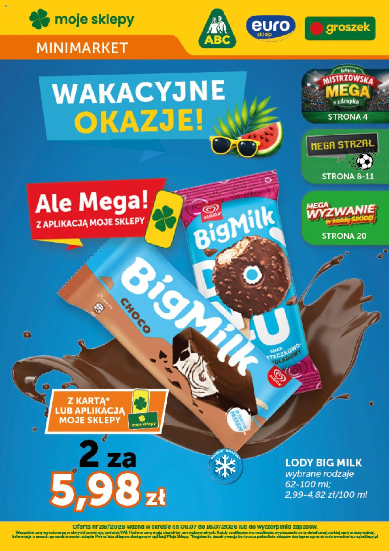 Pogląd gazetki "Groszek gazetka - Minimarket" ze sklepu Groszek ważnej od 09.07.2026