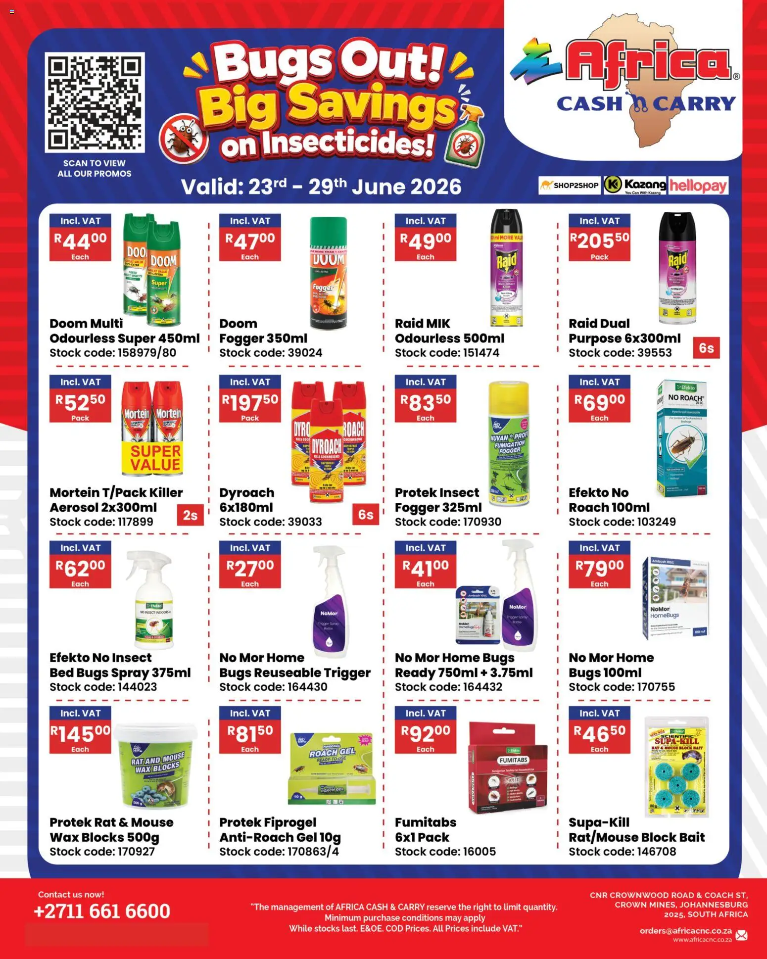 Preview of Africa Cash & Carry flyer valid from 23/06/2026