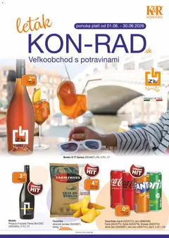 Náhľad KON - RAD letáku platného od 01.06.2026