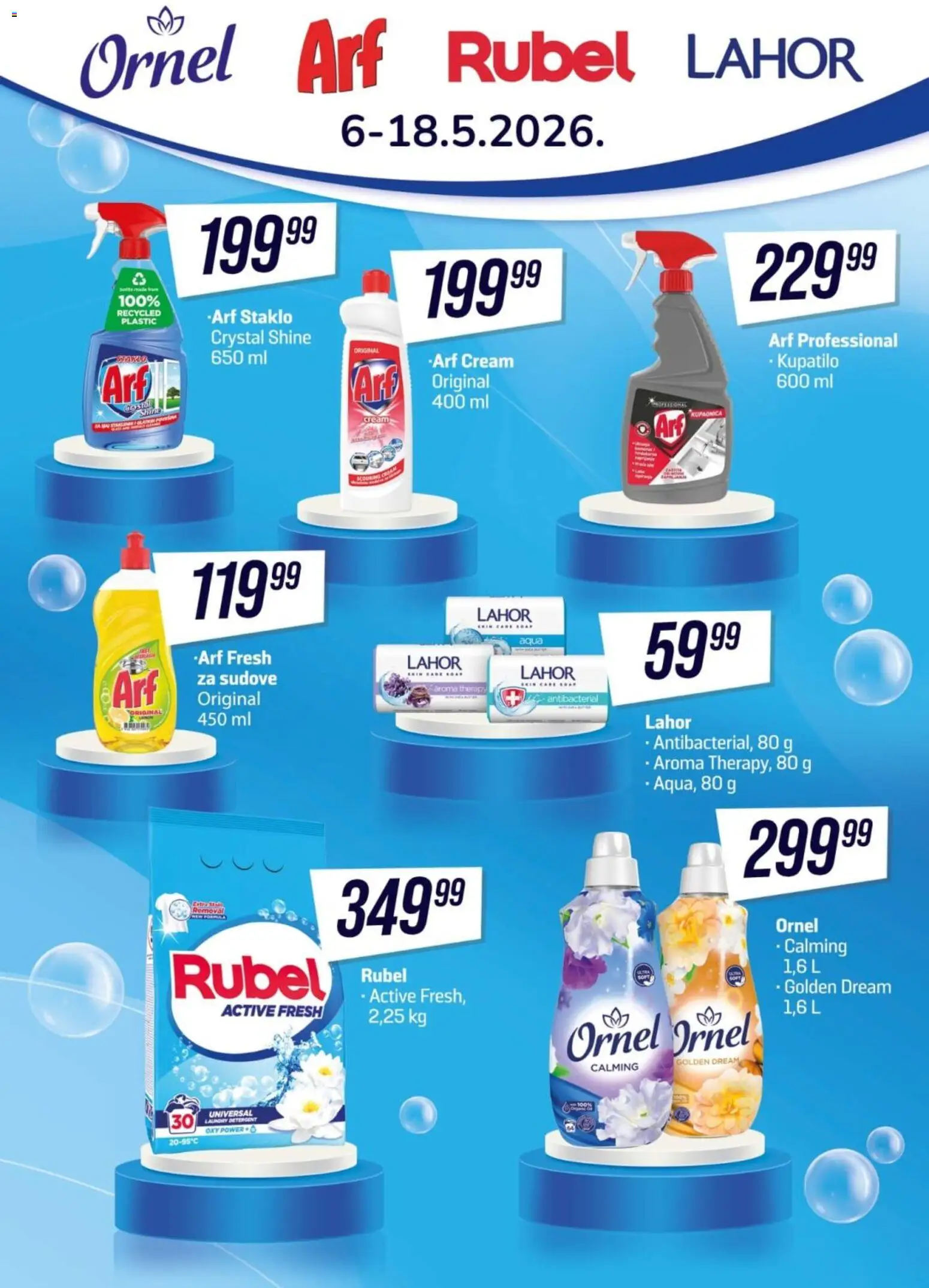 Pregled Tekijanka kataloga - važi od 06.05.2026