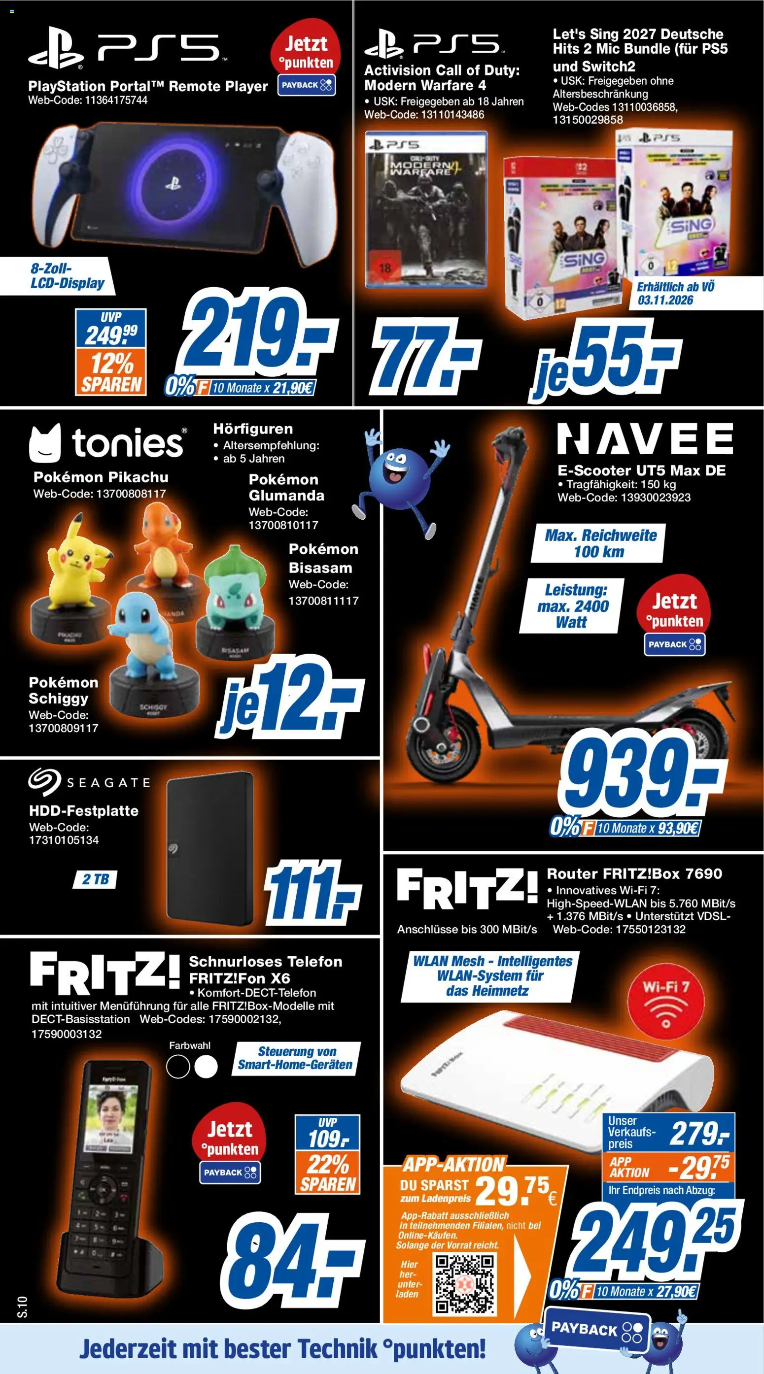 Vorschau von dem Prospekt des Geschäftes Expert, gültig ab dem 02.11.2026 - Playstation, Telefon, Player