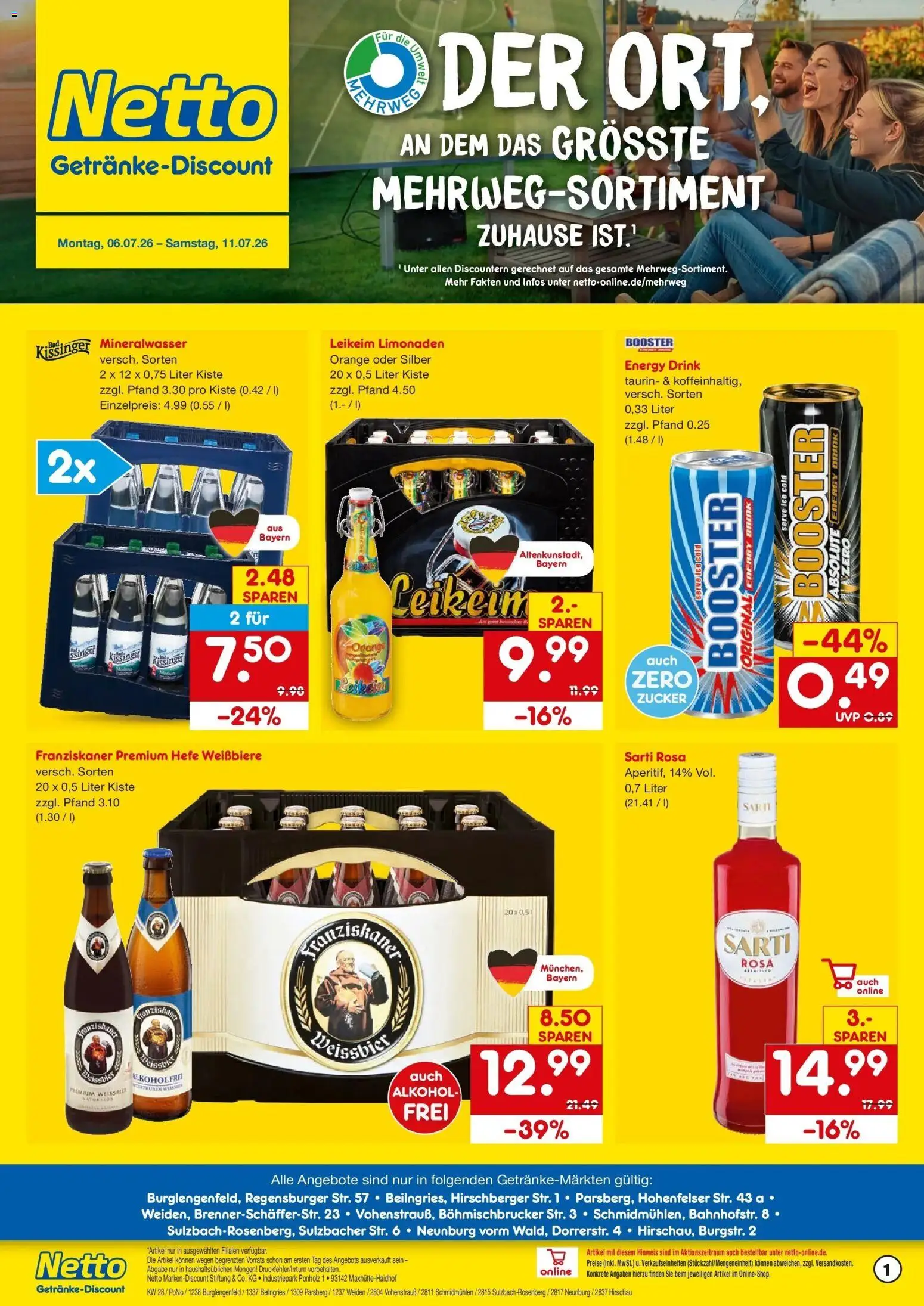 Vorschau von dem Prospekt des Geschäftes Netto Marken-Discount, gültig ab dem 05.07.2026