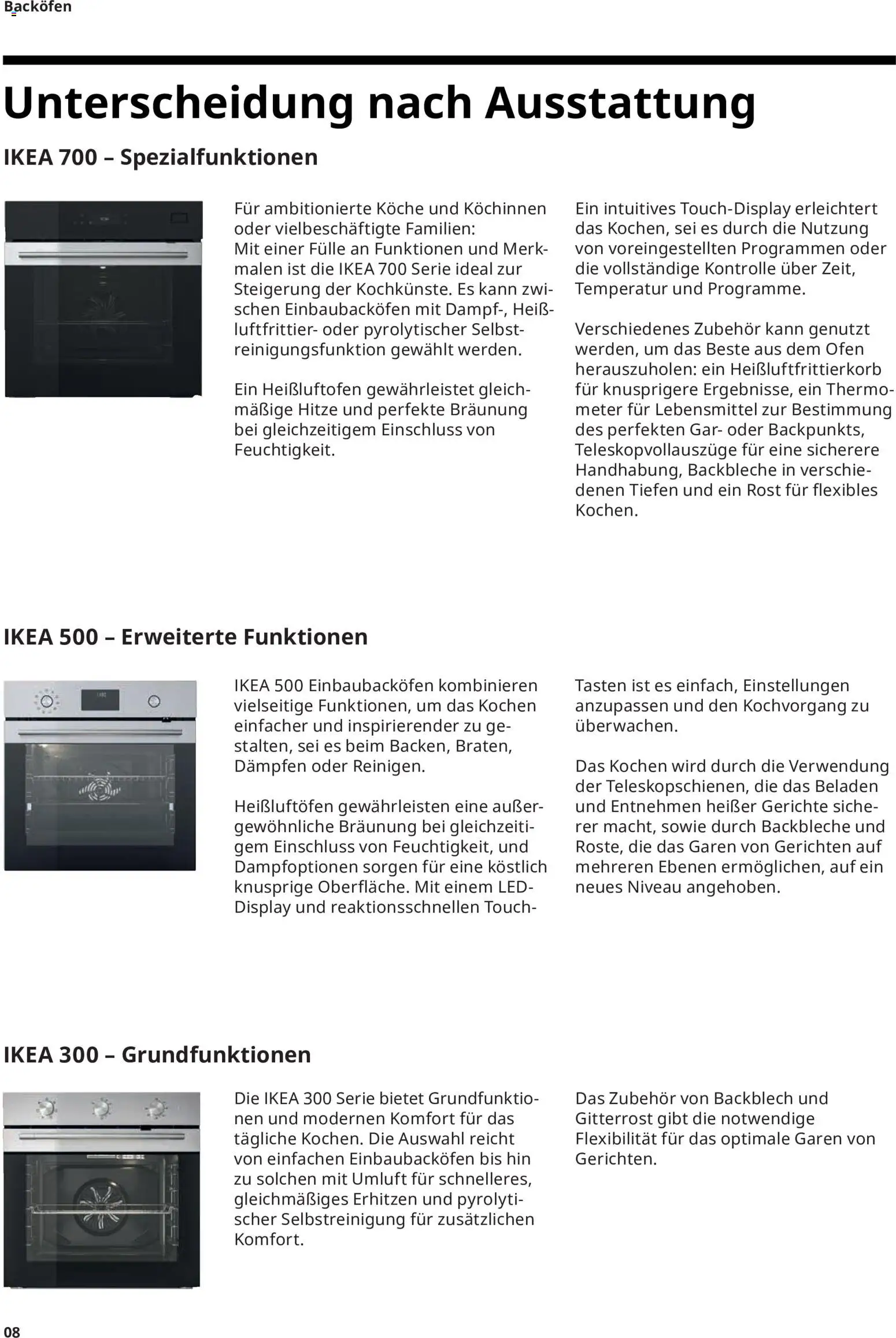 Vorschau von dem Prospekt des Geschäftes Ikea, gültig ab dem 11.09.2026 - Gerichte, Backofen, Ofen