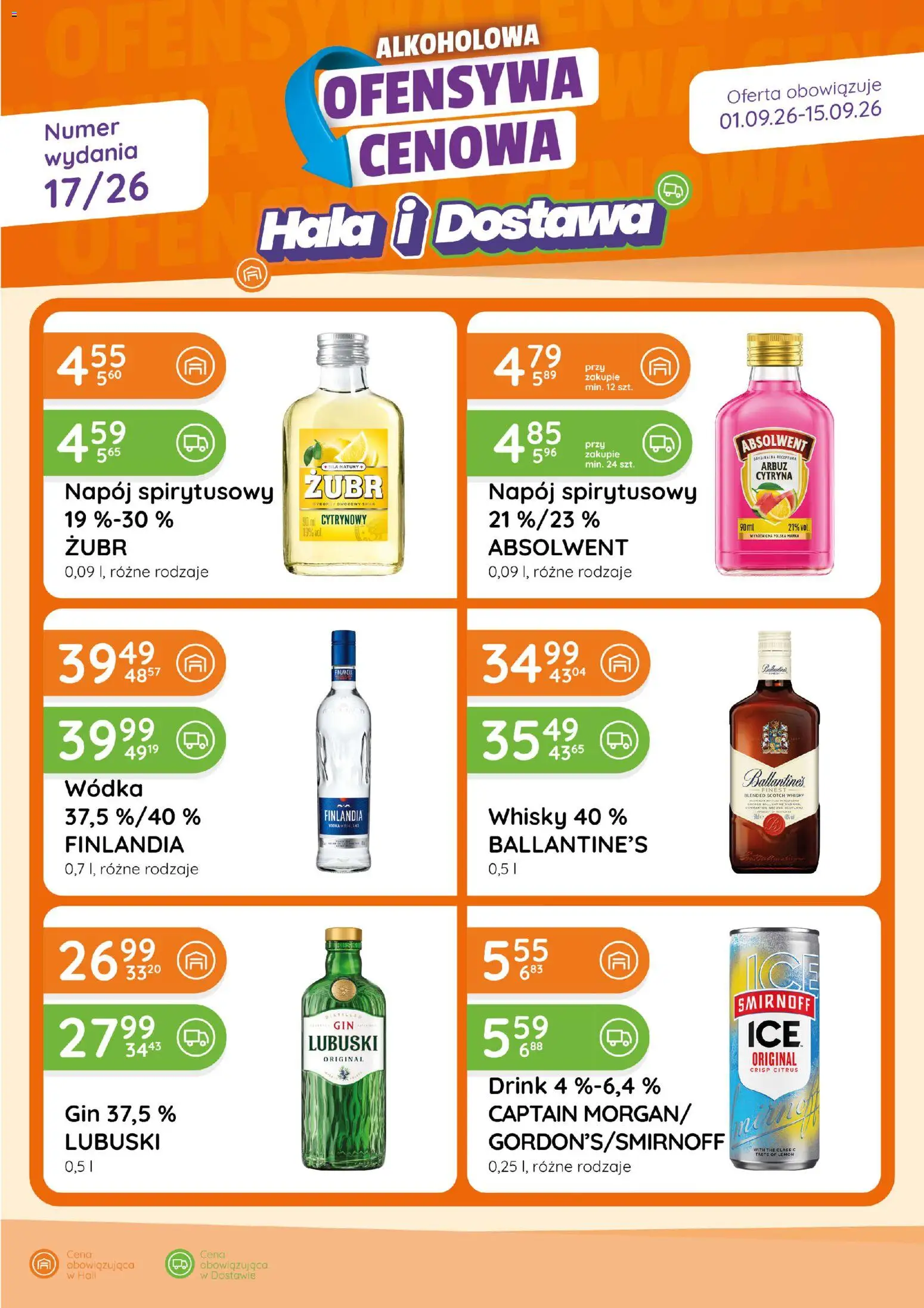 Pogląd gazetki "Eurocash gazetka - Ofensywa Alkoholowa" ze sklepu Eurocash ważnej od 01.09.2026