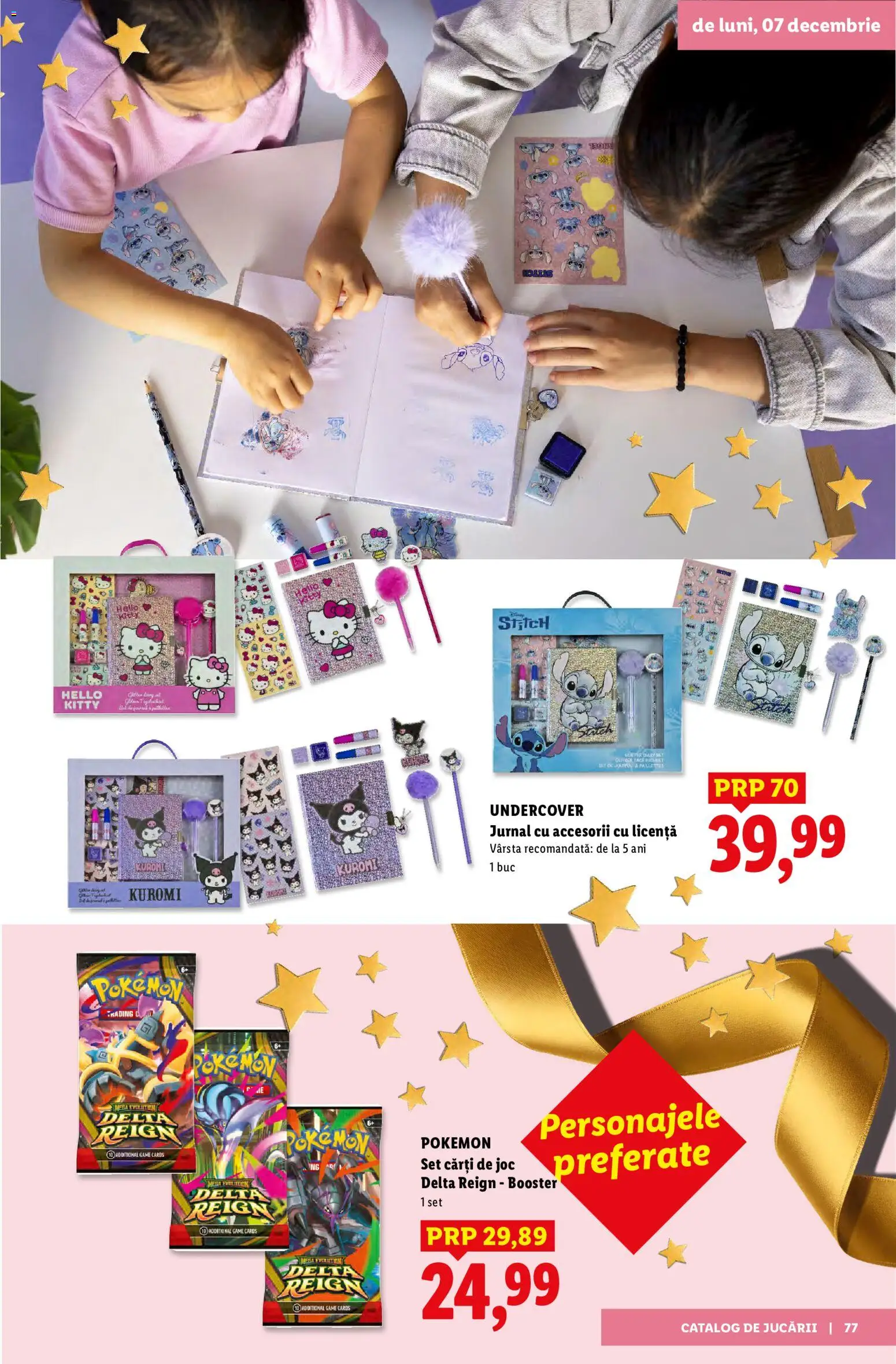 Previzualizarea de cataloage: Lidl Lidl Catalog De jucării valabil de la 02.11.2026 - Cărți, Joc