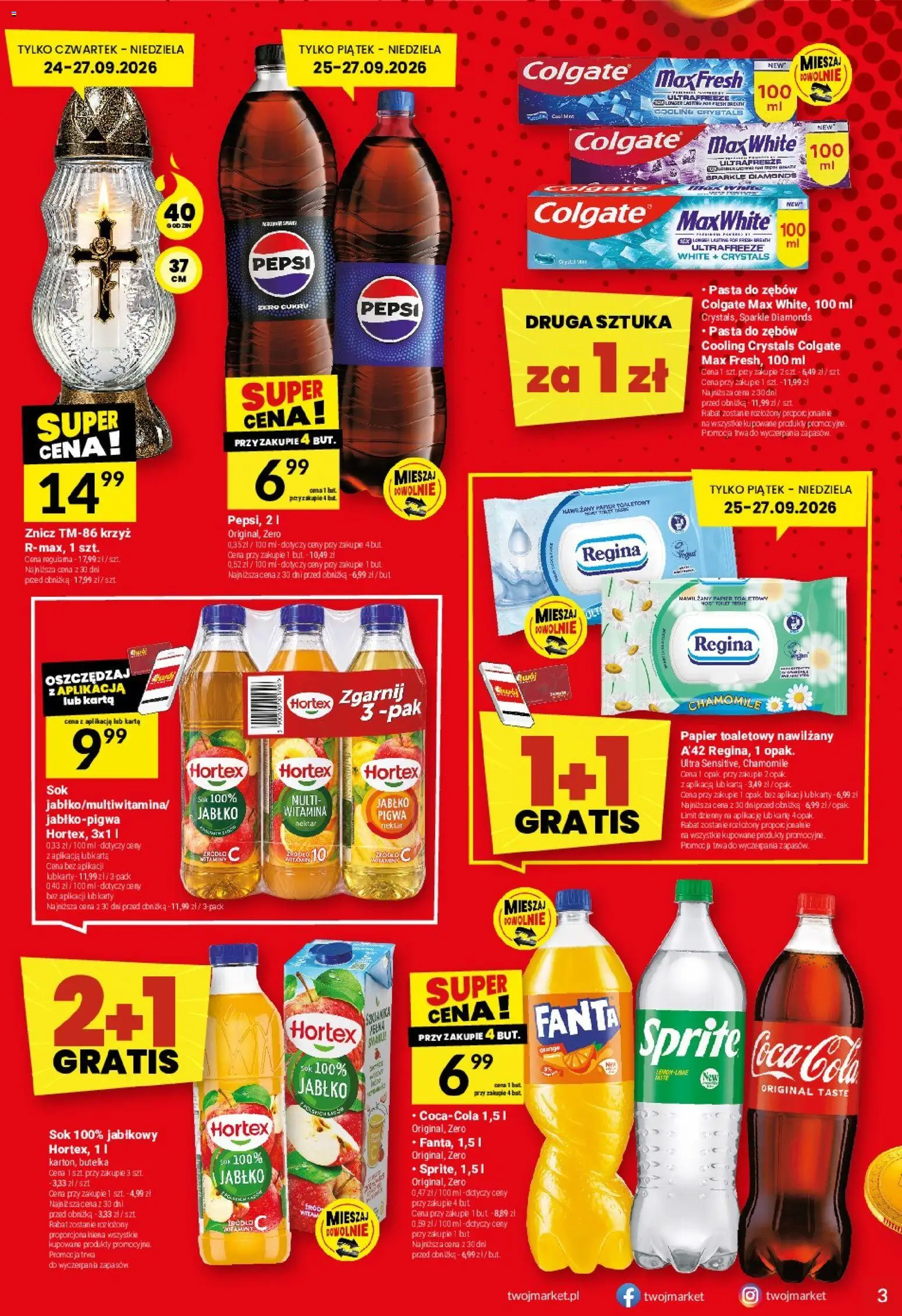 Pogląd gazetki "Twój Market gazetka" ze sklepu Twój Market ważnej od 23.09.2026