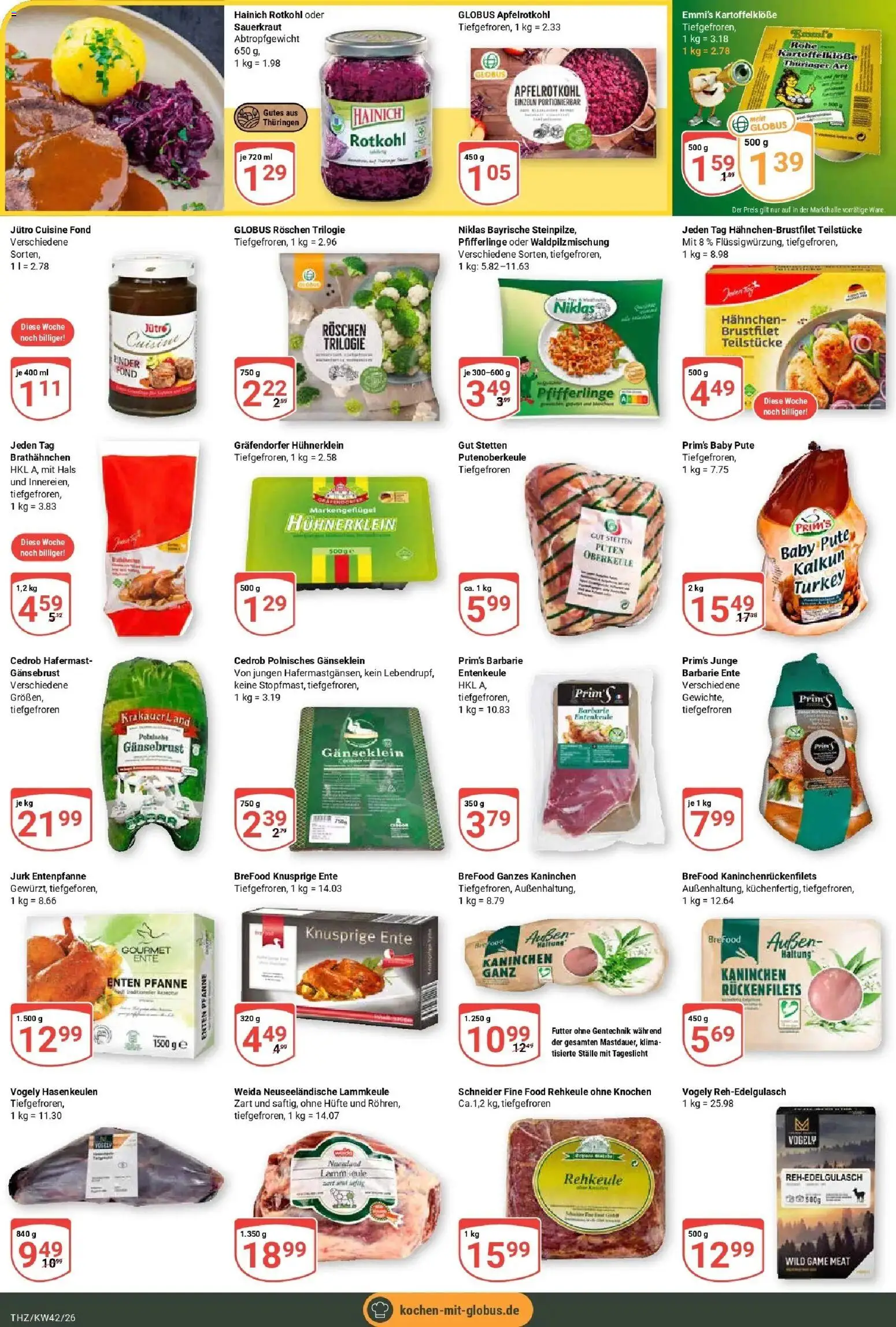 Vorschau von dem Prospekt des Geschäftes Globus, gültig ab dem 12.10.2026