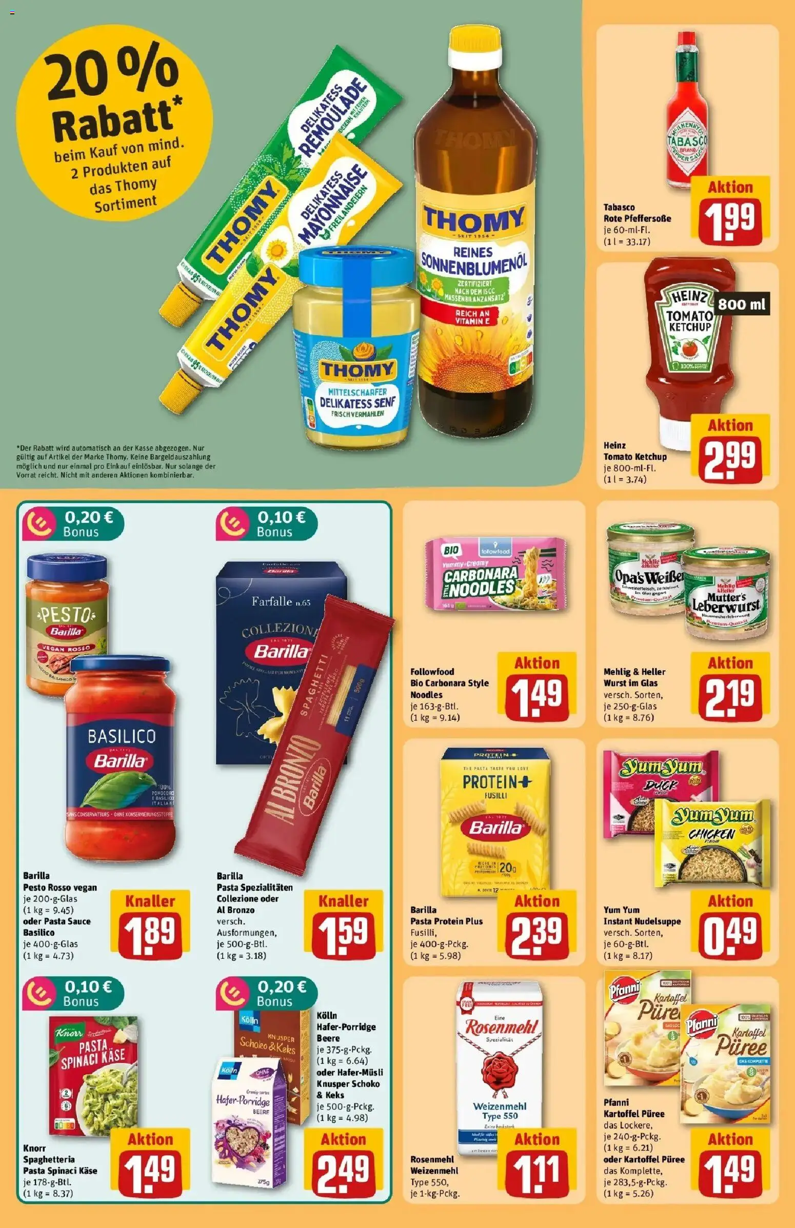 Vorschau von dem Prospekt des Geschäftes Rewe, gültig ab dem 26.10.2026