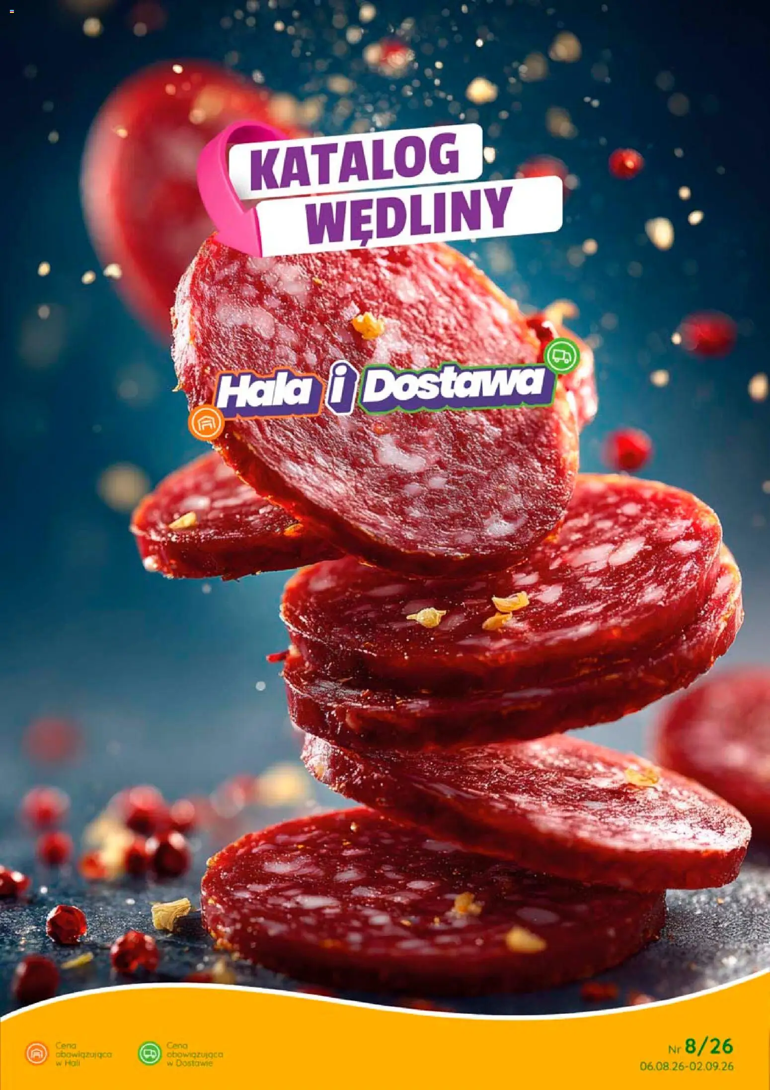 Pogląd gazetki "Eurocash gazetka - Katalog Wędlin" ze sklepu Eurocash ważnej od 06.08.2026 - Wędliny